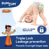 Bumtum Chota Bheem XL Size Baby Diaper Pants, 24 Count, Leakage Protection Infused With Aloe Vera, Cottony Soft High Absorb Technology (Pack of 1)