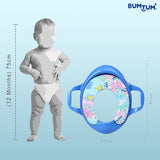 BUMTUM Baby Soft Cushion Potty Seat With Handle For Extra Comfort||Suitable For Potty Training of Babies, Kids & Toddlers