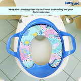 BUMTUM Baby Soft Cushion Potty Seat With Handle For Extra Comfort||Suitable For Potty Training of Babies, Kids & Toddlers