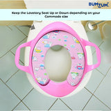 BUMTUM Baby Soft Cushion Potty Seat With Handle For Extra Comfort||Suitable For Potty Training of Babies, Kids & Toddlers