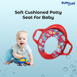 BUMTUM Baby Soft Cushion Potty Seat With Handle For Extra Comfort||Suitable For Potty Training of Babies, Kids & Toddlers