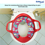 BUMTUM Baby Soft Cushion Potty Seat With Handle For Extra Comfort||Suitable For Potty Training of Babies, Kids & Toddlers