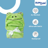 BUMTUM Baby Soft Cotton Hooded Bath Towel | Ultra Absorbent | For Newborn, Infant Boys and Girls