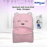 BUMTUM Baby Soft Cotton Hooded Bath Towel | Ultra Absorbent | For Newborn, Infant Boys and Girls