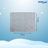 Bumtum Super Soft New Born Baby Printed Blanket | Wrapper Sheet for Baby Boys & Baby Girls | Lightweight | Super Comfortable (96cm x 70cm)