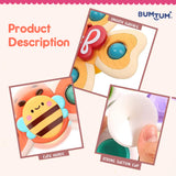 Bumtum Baby Spinner Toy | Baby Bathing Waterproof Toy Glass Sticking Toy 3 Pcs For Babies, Infant, Toddlers & Kids (Multicolour)