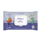 Bumtum Baby Gentle 99% Pure Water Wet Wipes With Lid - 360 Pcs.(Pack of 5) & Baby Soap (4N x 50 Gram) Combo