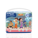 Bumtum Chota Bheem XL Size Baby Diaper Pants, 24 Count, Leakage Protection Infused With Aloe Vera, Cottony Soft High Absorb Technology (Pack of 1)