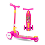 BUMTUM Smart Kick Scooter For Kids | 3 Adjustable Height Scooter, Foldable & Attractive PVC Wheels With Rare Brakes For Boys & Girls Age 5 years