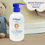 Bumtum Baby Shampoo Gentle No Tears For Babies/Child/Kids, Paraben & Sulfate Free, Derma Tested (400ml, 0-5 Years)