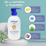 Bumtum Baby Shampoo Gentle No Tears For Babies/Child/Kids, Paraben & Sulfate Free, Derma Tested (400ml, 0-5 Years)