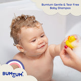 Bumtum Baby Shampoo Gentle No Tears For Babies/Child/Kids, Paraben & Sulfate Free, Derma Tested (400ml, 0-5 Years)