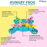 Bumtum Hungry Frog Eat Beans Game | Frog Eating Beans | Hungry Frog Game Fun For Child & Kids| Indoor Interactive Board Games For 2+ Years