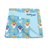 BUMTUM Baby Teddy Soft Fleece Dry Sheet Waterproof, Re-useable & Washable In Small Medirum and Large Sizes - Pack Of 1