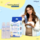 Bumtum Nurture Narrow neck feeding bottle - 250ML pack of 2