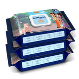 BUMTUM Baby Chhota Bheem Gentle Soft Moisturizing Wet Wipes With Lid | Aloe Vera & Chamomile Extracts | Paraben & Sulfate Free (72 Pcs. Per Pack)