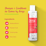 Amigo DEEP NOURISHING 2IN1 Shampoo & Conditioner | Passion Fruit & Sea Buckthorn extract 200 ml