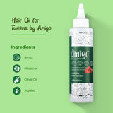 Amigo Natural Kids & Tweens Hair Oil with Jojoba & Hibiscus extracts 150 ml Hair Oil