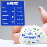 Bumtum Baby Diaper Pants - Medium - 72 Count