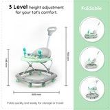 Bumtum Baby Caterpillar Walker With Parental Handle - 6-48 Months - Multifunctional & Adjustable