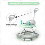 Bumtum Baby Caterpillar Walker With Parental Handle - 6-48 Months - Multifunctional & Adjustable