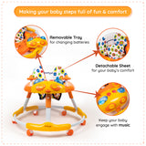 Bumtum Baby Kitty Walker With Music - 6-48 Months - Multifunctional & Adjustable