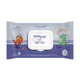 BUMTUM Baby Gentle 99% Pure Water Soft Moisturizing Wet Wipes With Lid | Aloe Vera & Chamomile Extracts | Paraben & Sulfate Free - (Claim your free unit - Add 2)