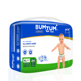 Bumtum Baby Diaper Pants - Extra Large - 24 Count