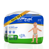 Bumtum Baby Diaper Pants - Extra Large - 24 Count