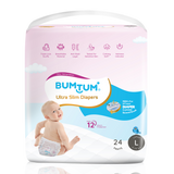 Bumtum Ultra Slim Diaper Pants - UV Protected - Large - 24 Pants