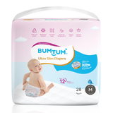 Bumtum Ultra Slim Diaper Pants - UV Protected - Medium - 28 Pants