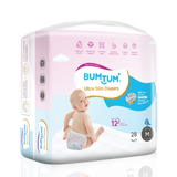 Bumtum Ultra Slim Diaper Pants - UV Protected - Medium - 28 Pants