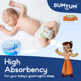 Bumtum Chhota Bheem Diaper Pants - Small - 78 Count