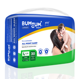 Bumtum Taped Diaper - Large - 30 Count