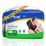 Bumtum Taped Diaper - Large - 30 Count