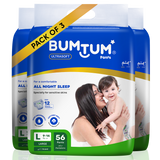 Bumtum Baby Diaper Pants - Large - 56 Count