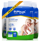 Bumtum Baby Diaper Pants - Large - 62 Count