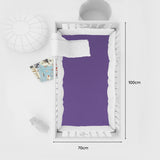 Bumtum Dry Sheet Instadry Leakproof Baby Bed Protector - Lilac - Medium