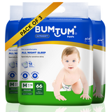 Bumtum Baby Diaper Pants - Medium - 66 Count
