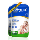 Bumtum Baby Diaper Pants - Small - 40 Count