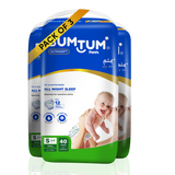 Bumtum Baby Diaper Pants - Small - 40 Count