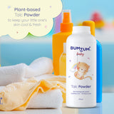 Bumtum Natural & Soft Plant Based Talcum Powder for Baby's Delicate Skin