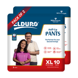 ELDURO Premium Pull-up Pants with wetness indicator - X Large - 10 Count
