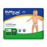 Bumtum Taped Diapers - Extra Large - 24 Count