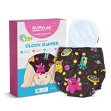 Bumtum Dinosaur Cloth Diaper with insert for Babies 0 to 3 Years